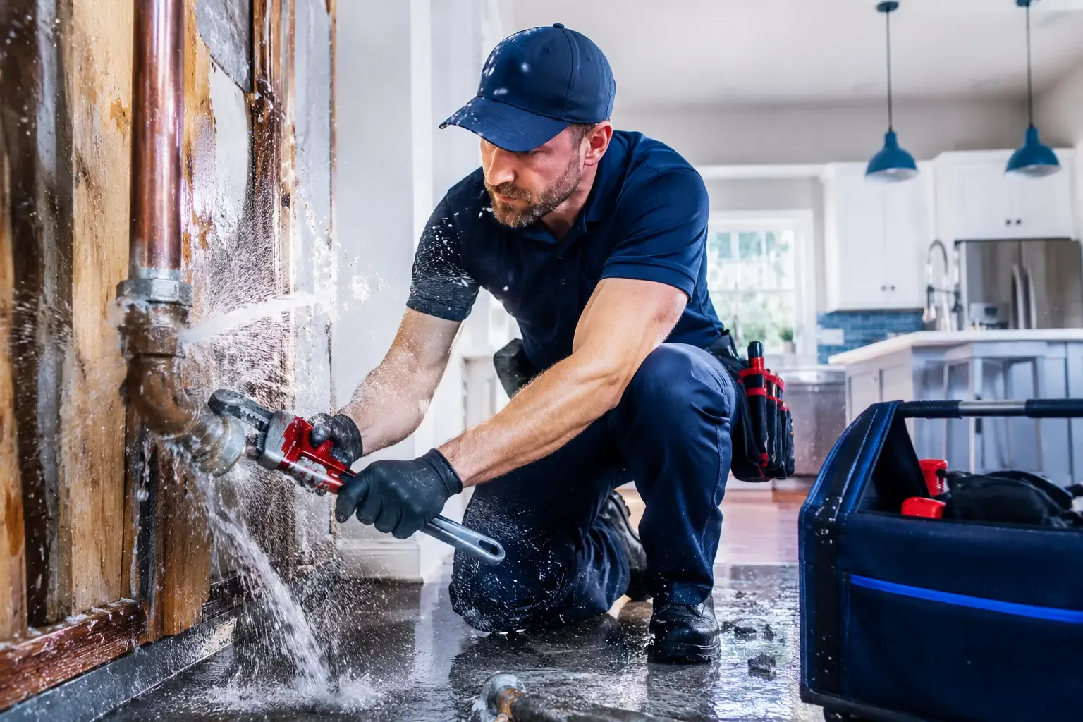 Local emergency pipe repair professionals in Greenwood Springs, MS